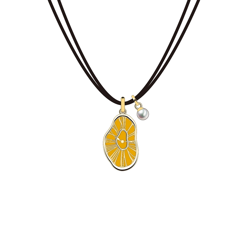 Super Fashion Fresh Design Lemon Pattern Jewelry Set