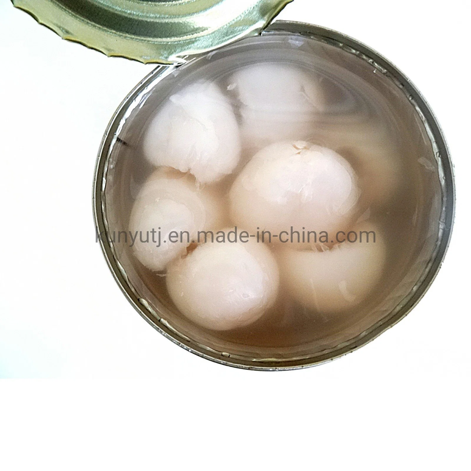 New Crop Chinese Canned Fruit Canned Lychees Whole in Light Syrup