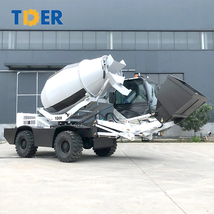 Tder Fobs Cabin 3 Cubic Meters Diesel Concrete Mixer Cheap Cement Mixers for Sale