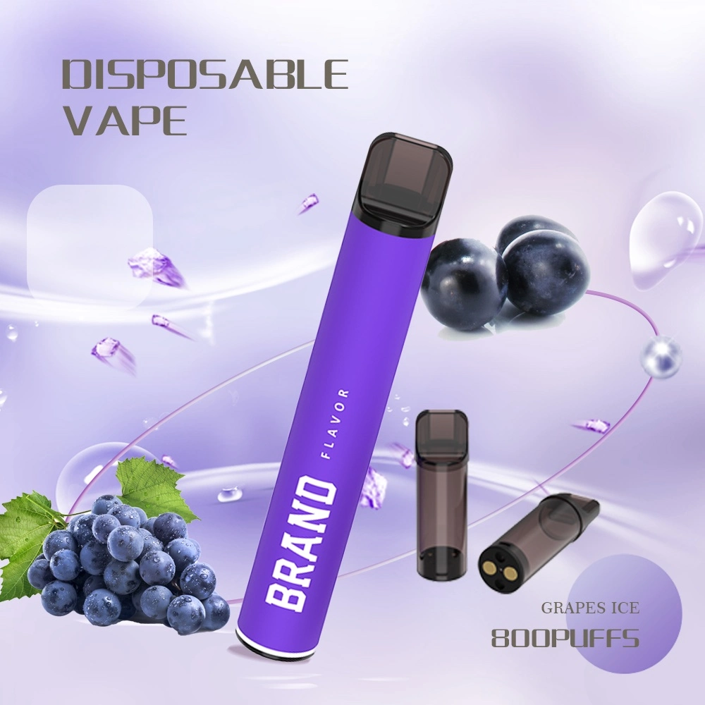 Wholesale/Supplier Factory Directly Disposable/Chargeable Vape High quality/High cost performance  500/600 Puffs 0% 2% 3% 4% 5% Nicotine Electronic Cigarette with Prefilled Cartridge Tank