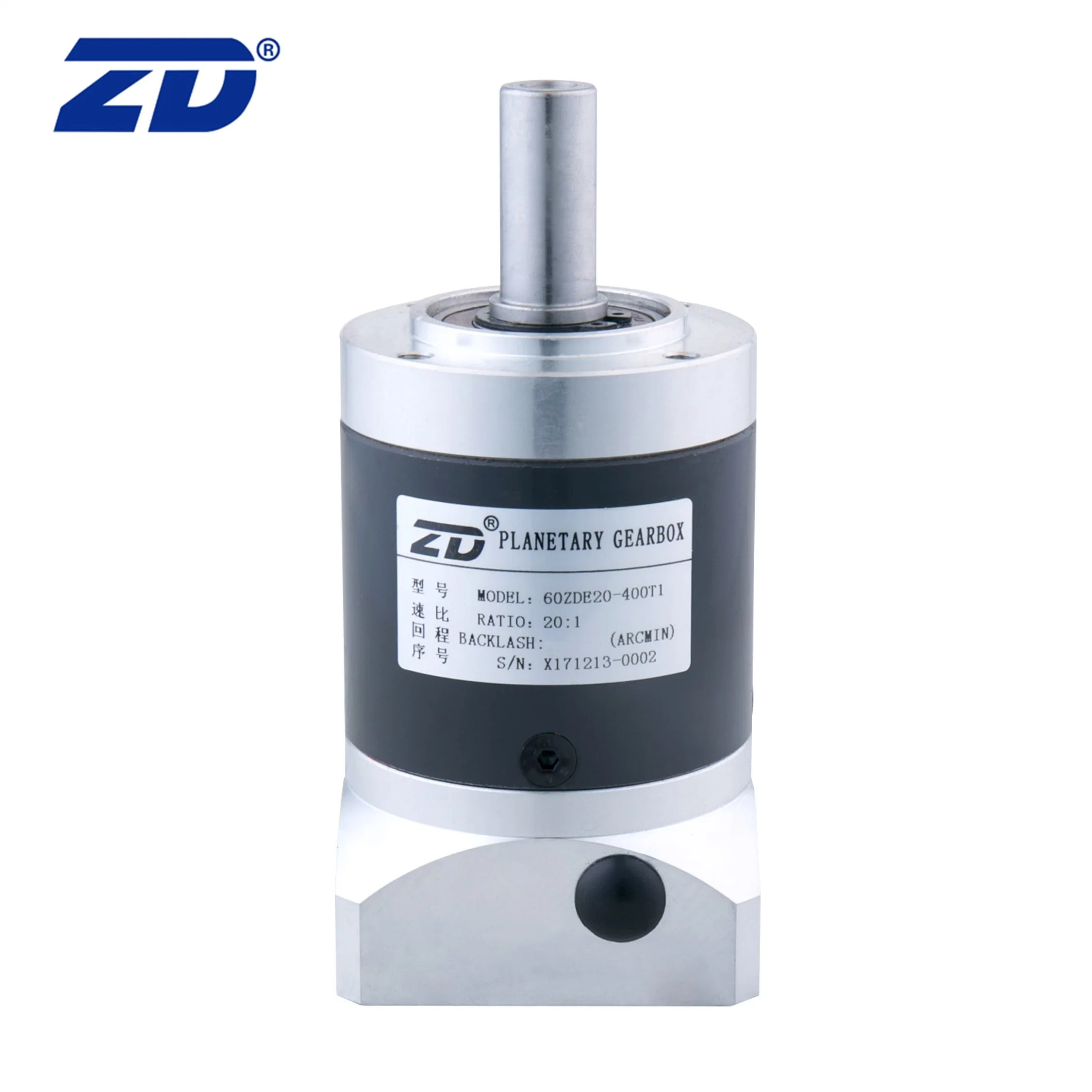 ZD 80mm Low Backlash High Precision Planetary Gear Box For Servo Motor