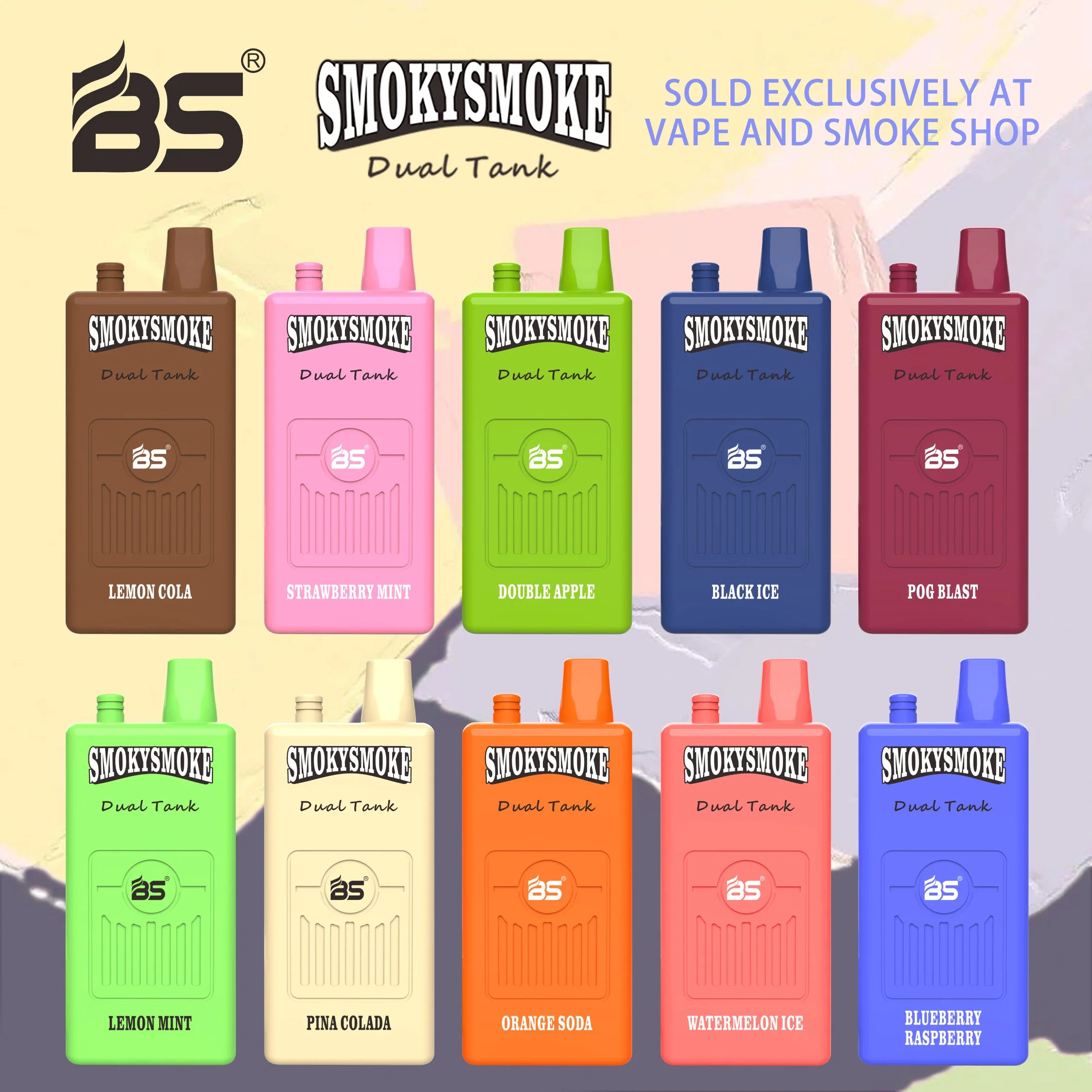 Breze Wholesale/Supplier E Cigarette 16000 Puffs Mesh Coil Custom Vaporizer Pen 6ml Vaporizer Rechargeable Disposable Vaporizer