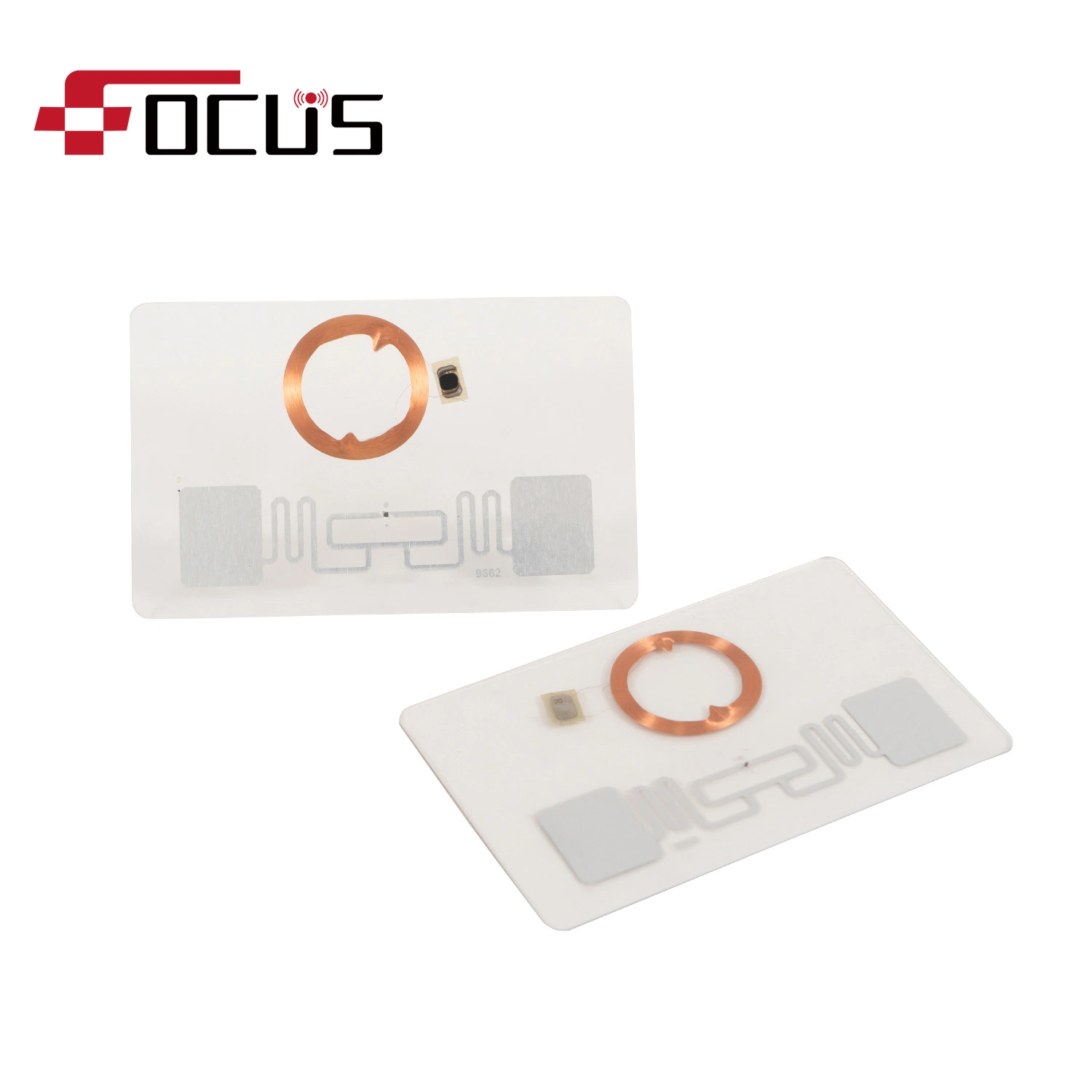 Custom Color and Logo 13.56MHz Dual Frequency Card for Business