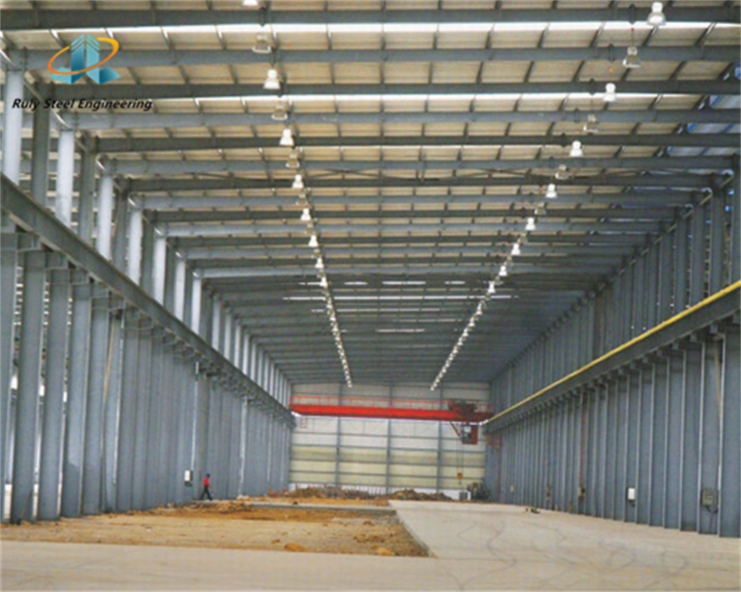 Economic Industrial Steel Structural Workshop Wide Span Light Building