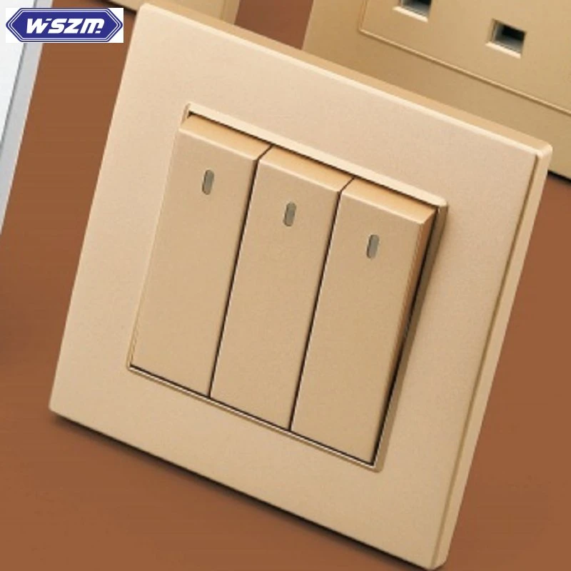 Multi Color Series Wall Electrical Switch Socket Outlet