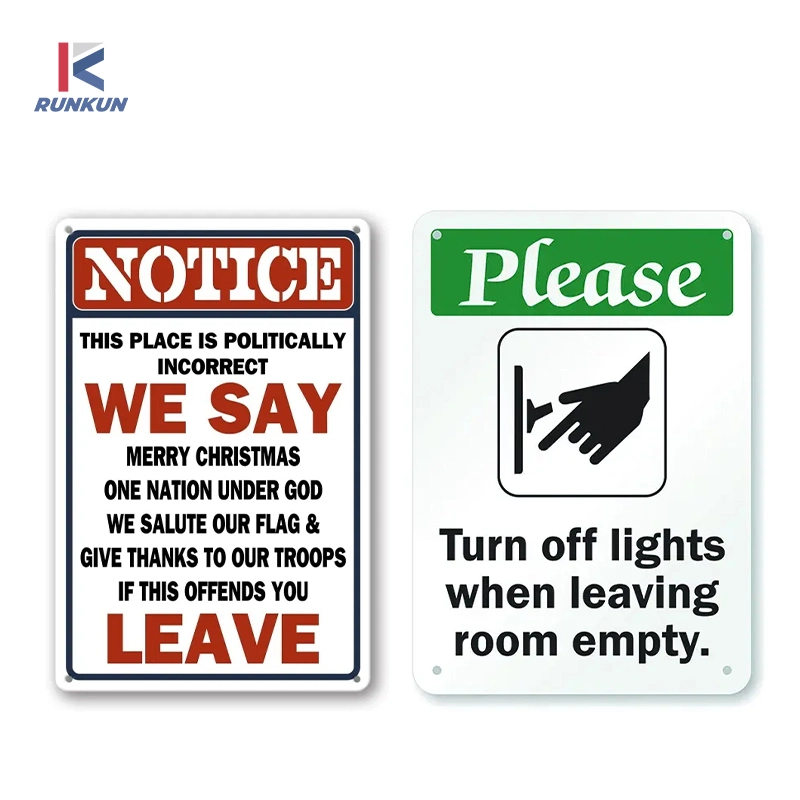 Aluminum Reflective Signs Warning Road Safety Traffic Signs Honeycomb Reflective Signs