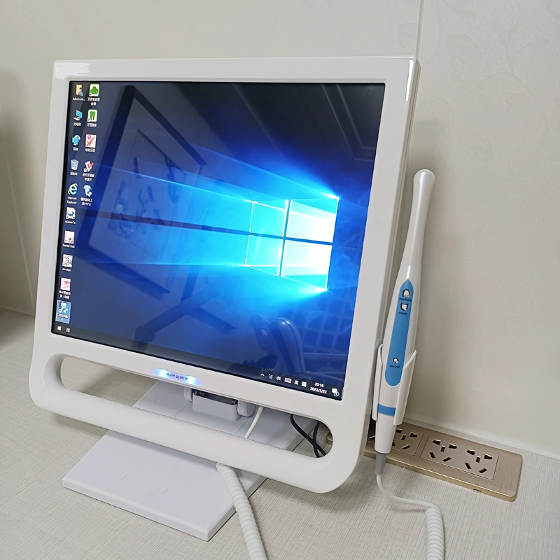 Professionelle Oral Equipment HD Touch Screen 720p Freie Software unterstützt Dental Intraoral Camera All-in-One-Computer