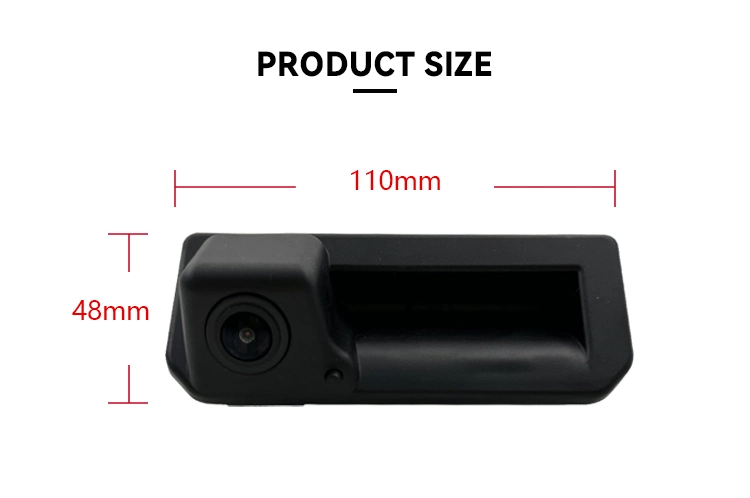 Wemaer OEM ODM Reversing Camera Car Accessories Waterproof Night Vision 170 Wide Angle Mini Ahd Car Camera for Audi VW Porsche