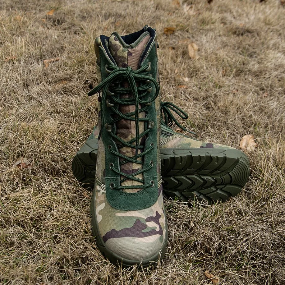 Nuevas botas tácticas para hombre Multicam Outdoor