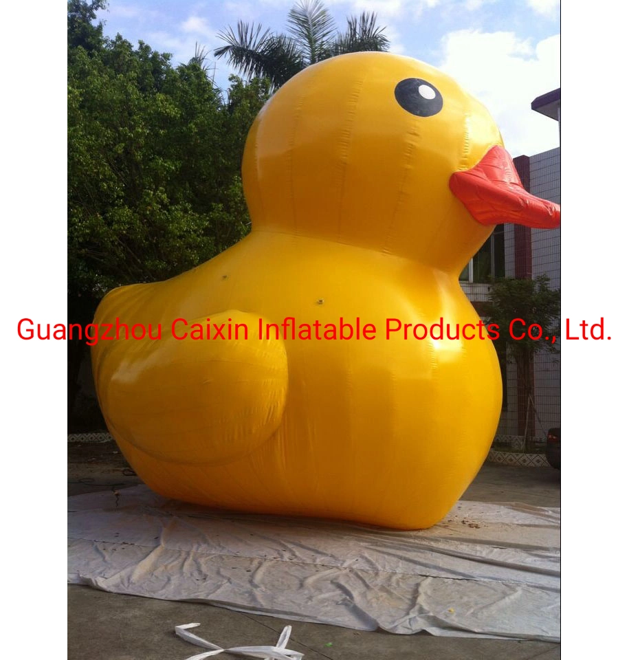 Waterproof Inflatable Yellow Duck Model Floating Yellow Duck Mascot Inflatable