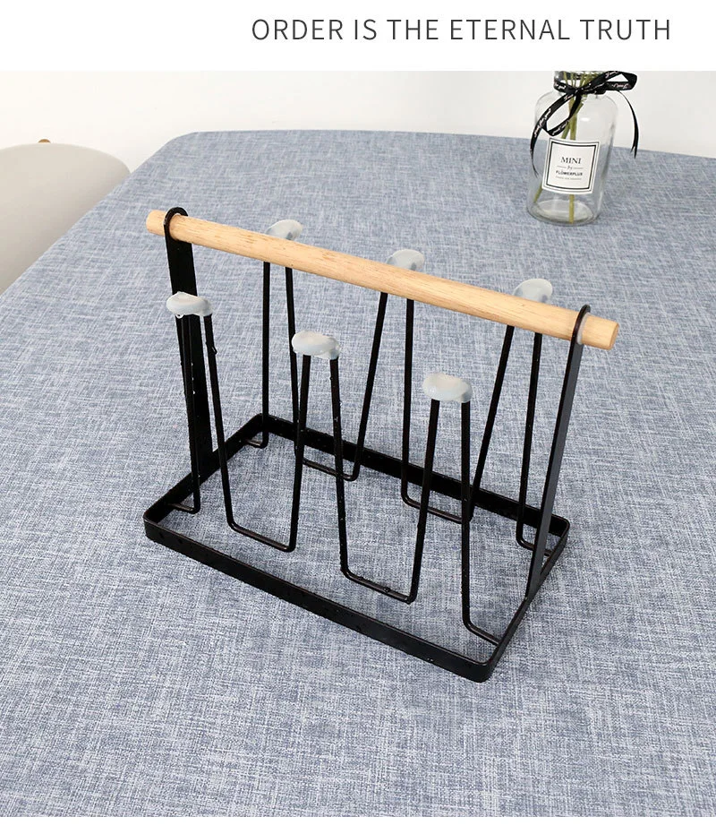 Non-Slip Bottle Drying Holder Tree for Glasses Coffee Mug Holder Bottle Drying Rack