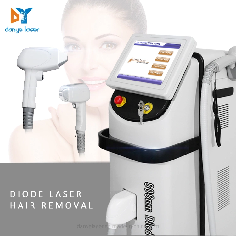 Laser Medical 808nm Diode Laser Permanently Hair Removal Ice Cooling System