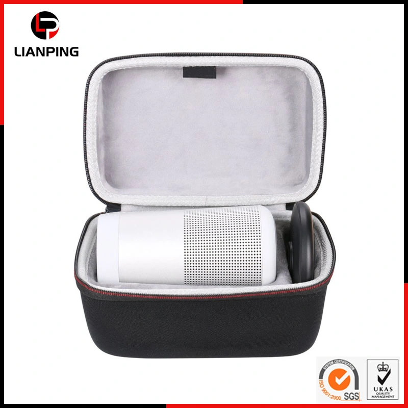 Customized Travel Carrying Shockproof Zipper Hard EVA Bluetooth Speaker Case