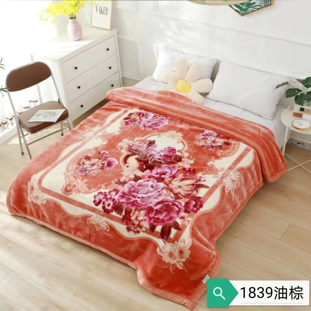 King Size Heavy & Thick Korean Style Mink Blanket - Silky Soft and Warm Winter Blanket