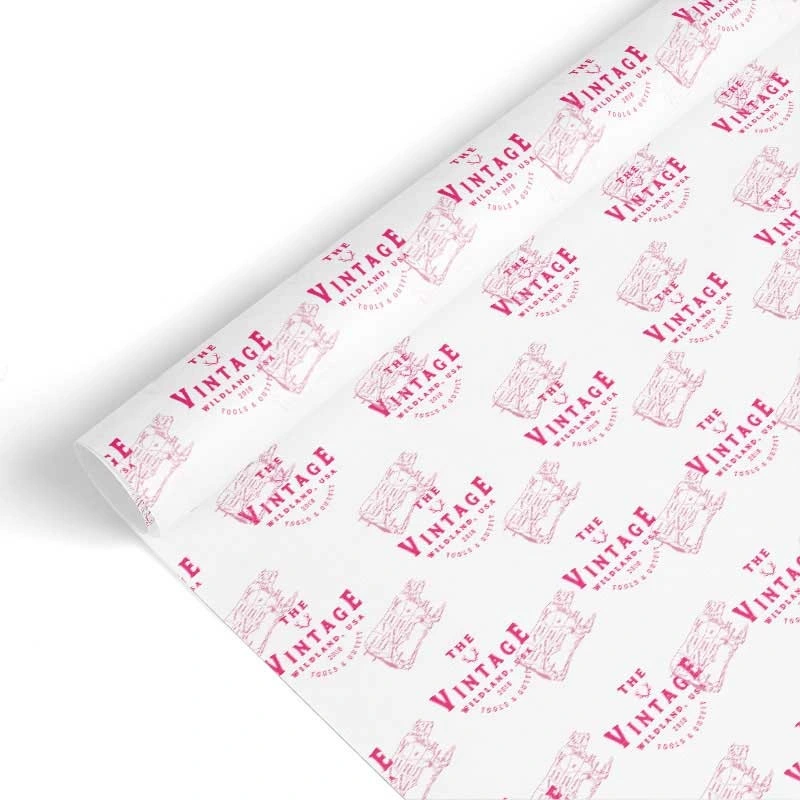 Custom Stylish Printed Tissue Paper for Your Packaging and Promotions