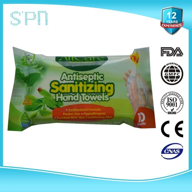 Special Nonwovens Gentle and Effective Soft Handfeel Environmental Friendly Disinfect Soft Wet Wipes Microfiber Cleaning Anti-Bacterial Wipes