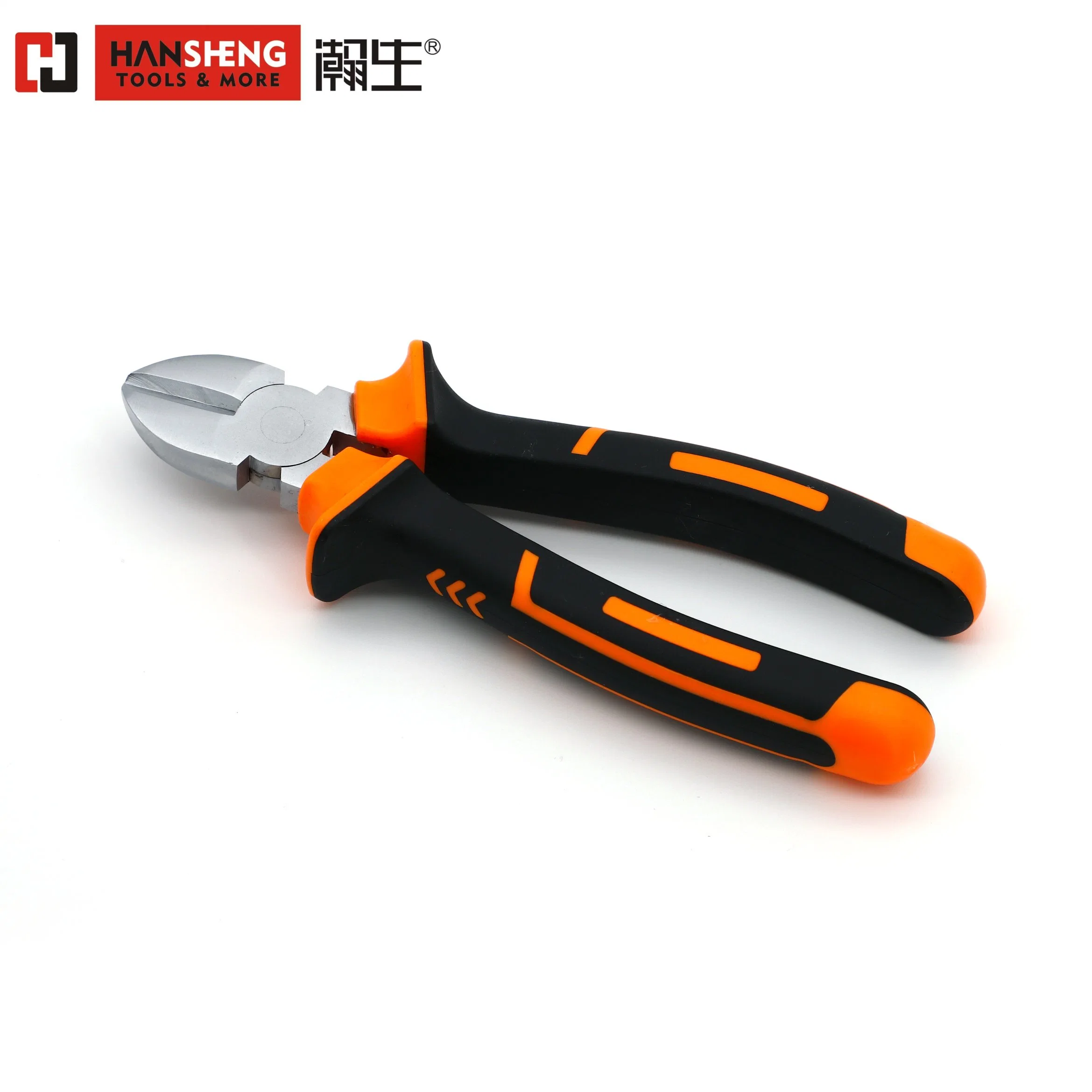 Professional Combination Pliers، 6 بوصات، 7 بوصات، 8 بوصات مصنوعة من CR-V، معالجة الحرارة، Plate-Nickel Plated، مقابض PVC مطلية بالكيل، النوع الألماني، عالية الجودة