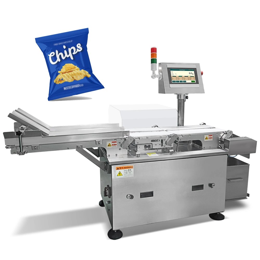 Chinese Industrial Dual Channel Weighing Scales Check Weigher Machine with Rejector