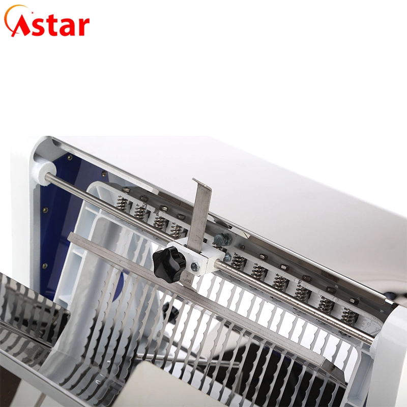 Kitchen Bakery Equipment 31 PCS Commercial Bread Slicing Machine Toaster Bread Slicer