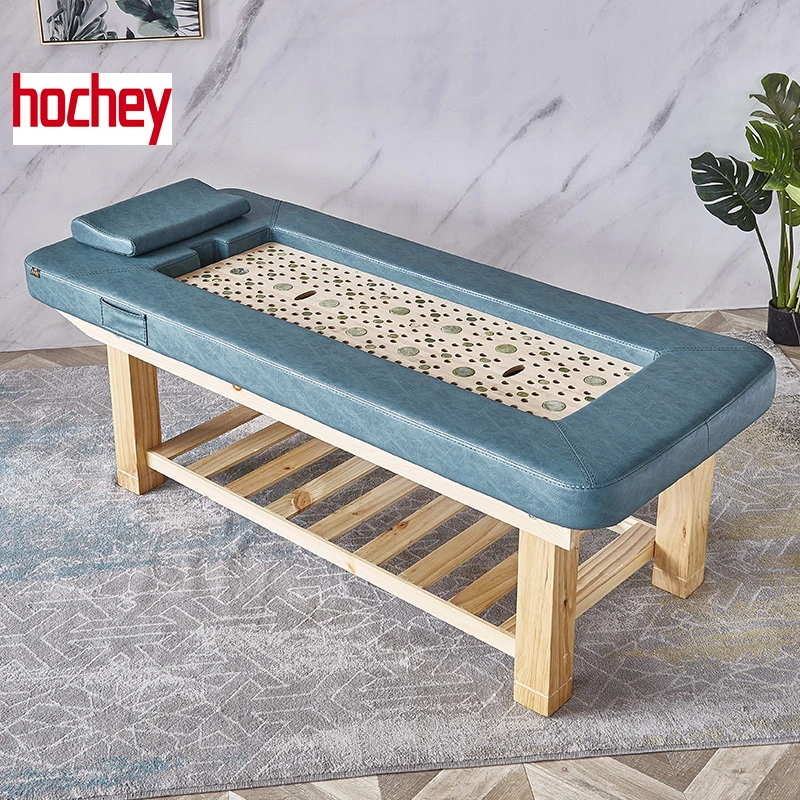 Hochey Medical Portable Best Selling Newest Multi- Moxibustion Massage Body Table Beauty Cover Bed Medical Bed Equipment