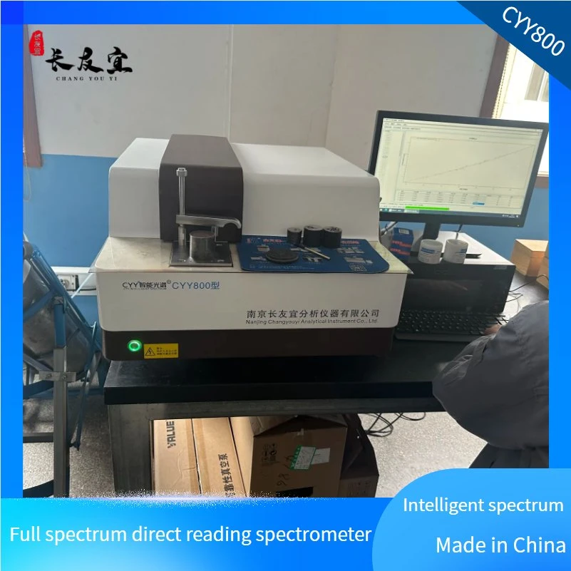 Spektrometer, Spark Spectrometer Metallelementanalyse
