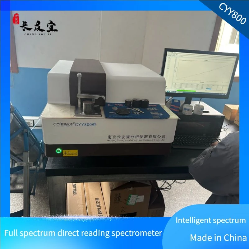 Spectromètre, analyse par éléments métalliques par spectromètre à étincelles