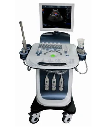 High Resolution Color Doppler 3D 4D Trolley Fetal Ultrasound Scanner Machine Price for Sale