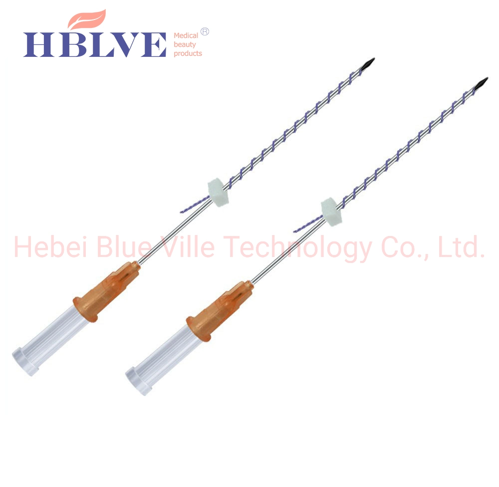 Factory Price Micro Cannula Needle Tornado Screw Cog Pdo Thread for Face Lifting