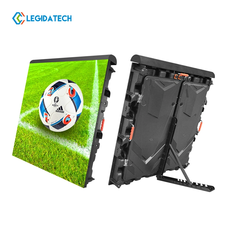 Light 960X960mm Diecasting Alumum Soft Foam Wide Viewing Angle P5 P6.67 P8 P10 mm Outdoor Football Soccer Sports Perimeter Video Screen Stadium LED Display