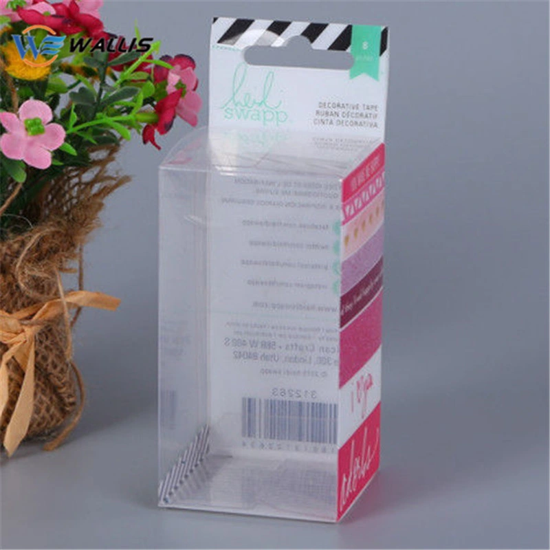 Kundengebundene Schreibwaren Stift Box Solid Color transparent PP PVC PS. PET PETG-Kunststoffstiftgehäuse