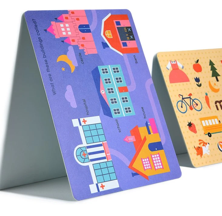 Children Play Game Learning and Studying Cards Box Set for Kids