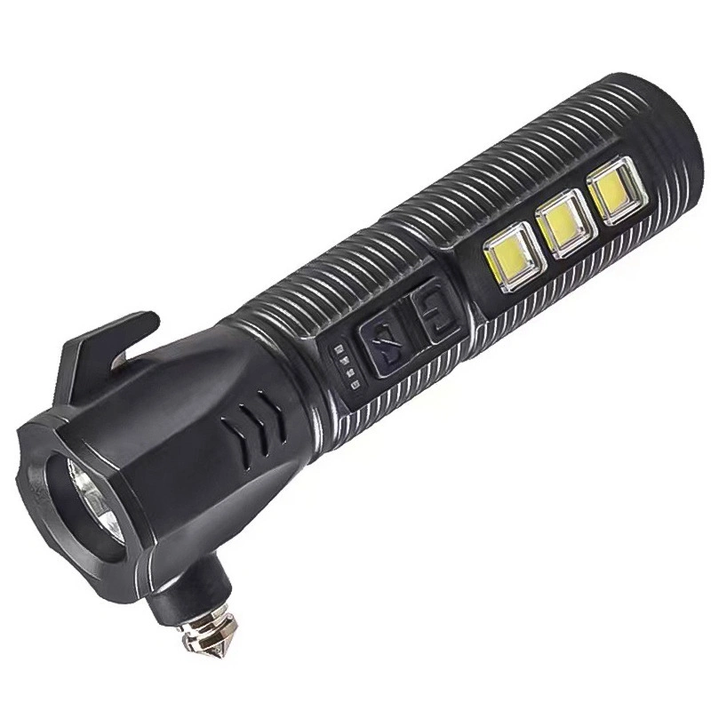 USB Charging Flashlight Mini Tactical Torch Flash Light for Outdoor Hiking Emergency Camping