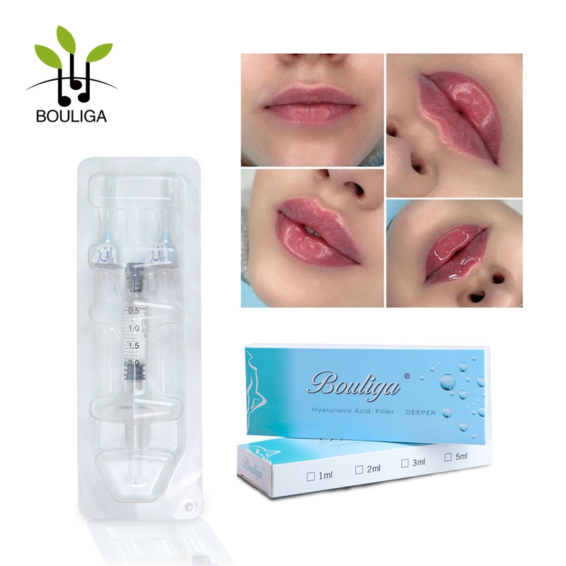 Injection Dermal Filler for Face Injection 1ml 2ml Derm for Lips Enhancement Injectable Filler