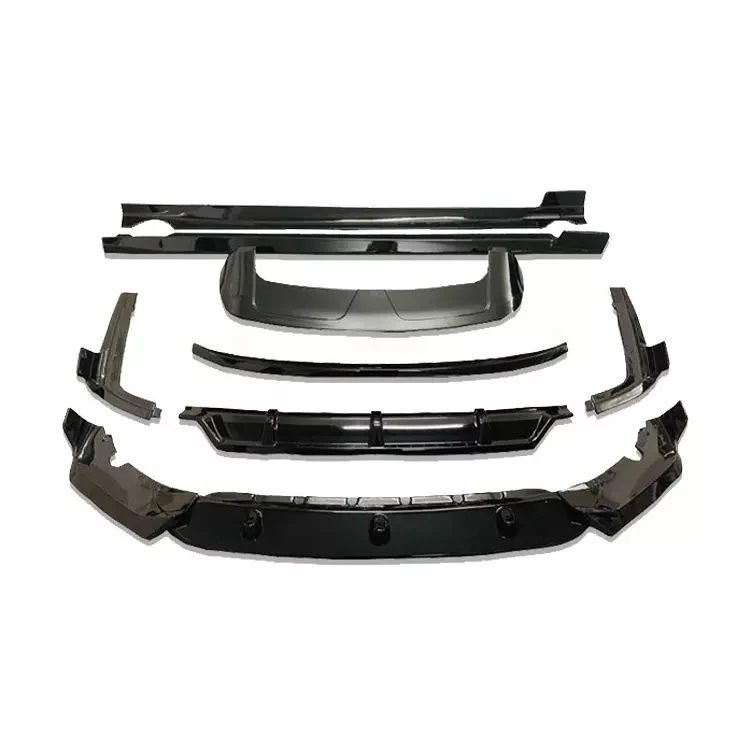 Kit de carroçaria do Novo Produto para BMW X7 G07 2018-Medida PP Aba frontal preto brilhante difusor traseiro Embaladeiras Deflector traseiro