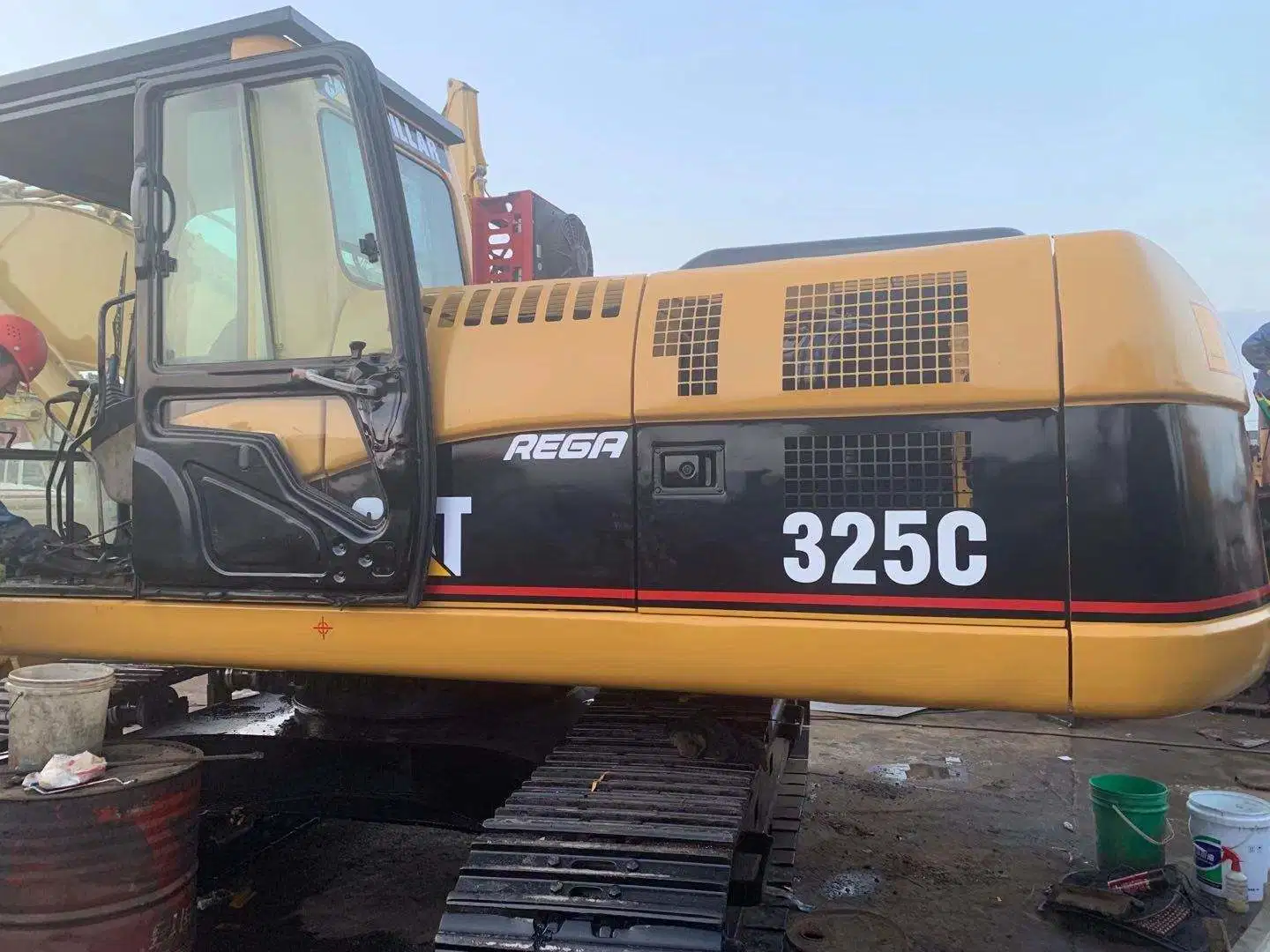 Second-Hand marca japonesa Cat 325C de orugas es barato excavadora Maquinaria de construcción