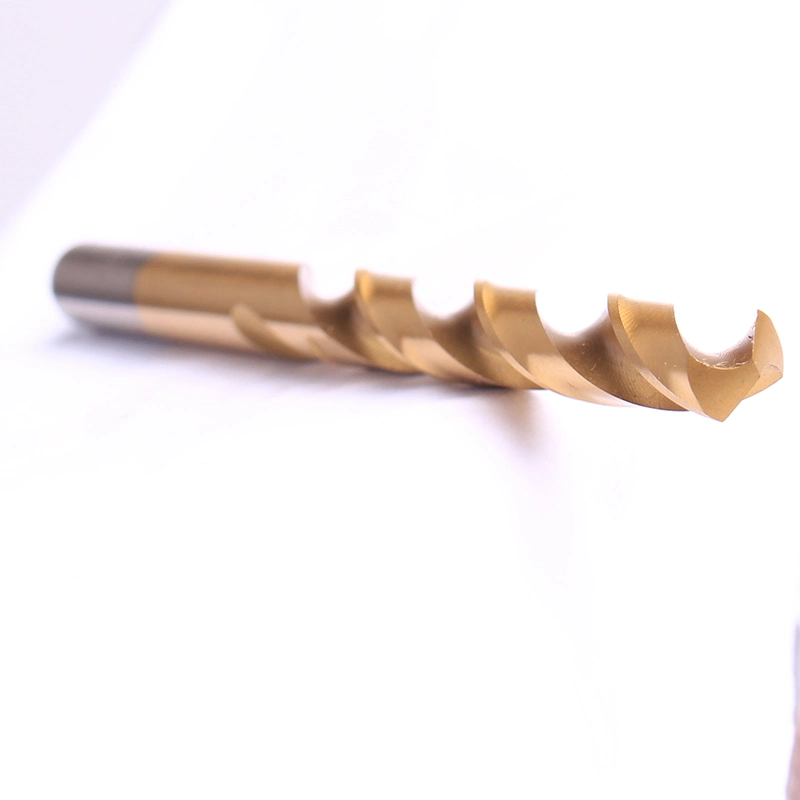 5 Pieces Metal Cutting HSS Twist Drill Bits Titanium Sets-Power Tool Accessories