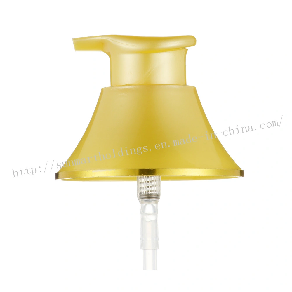 Yellow Plastic Serum Pump with Overcap