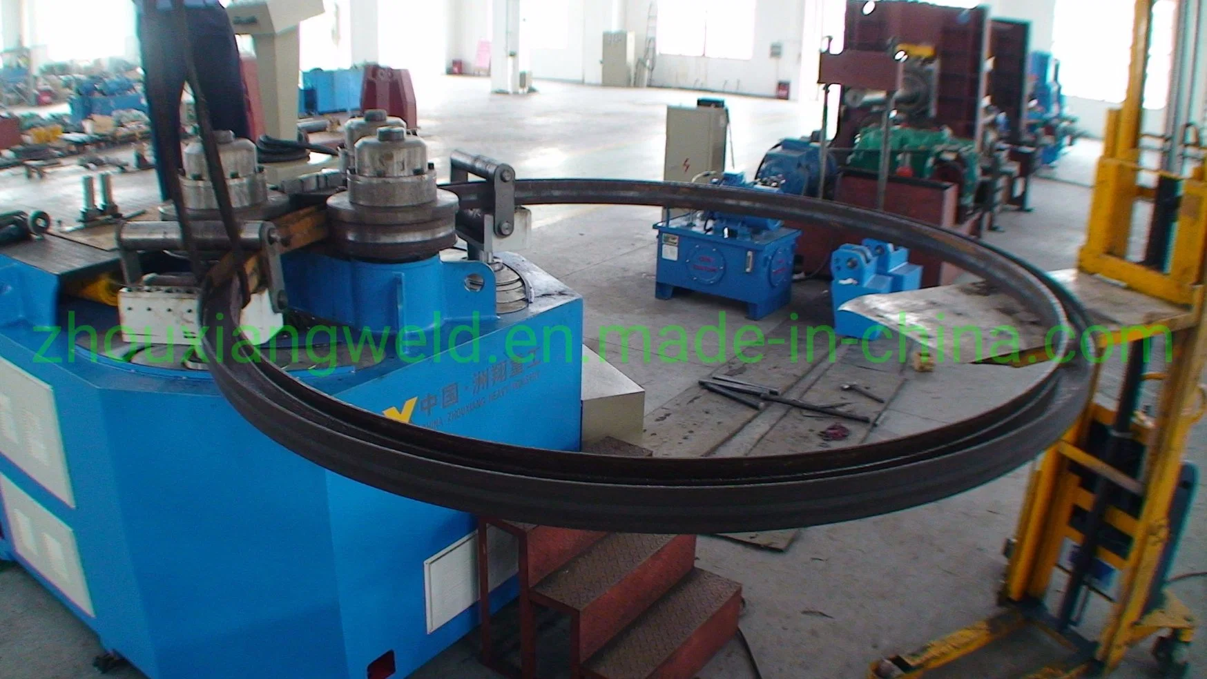 3 Hidráulica CNC portátil tubo redondo máquina de dobragem do Rolete
