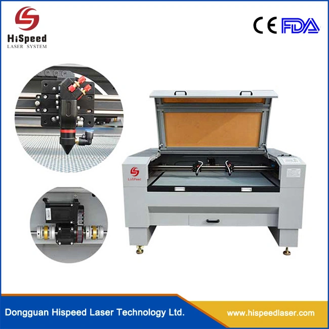 Hispeed CO2 Laser Engraving Machine for Face Masks Fabric Cutting