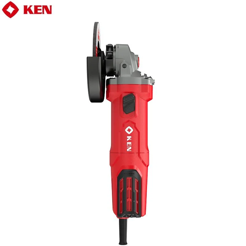 Ken 125mm Electric Tool Angle Grinder with Side Handle, Grinding Tool