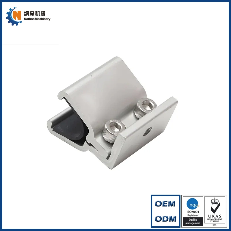 Custom Service Wholesale Aluminum Solar Clamps Solar Panel Flat Roof Mounting End Clamp