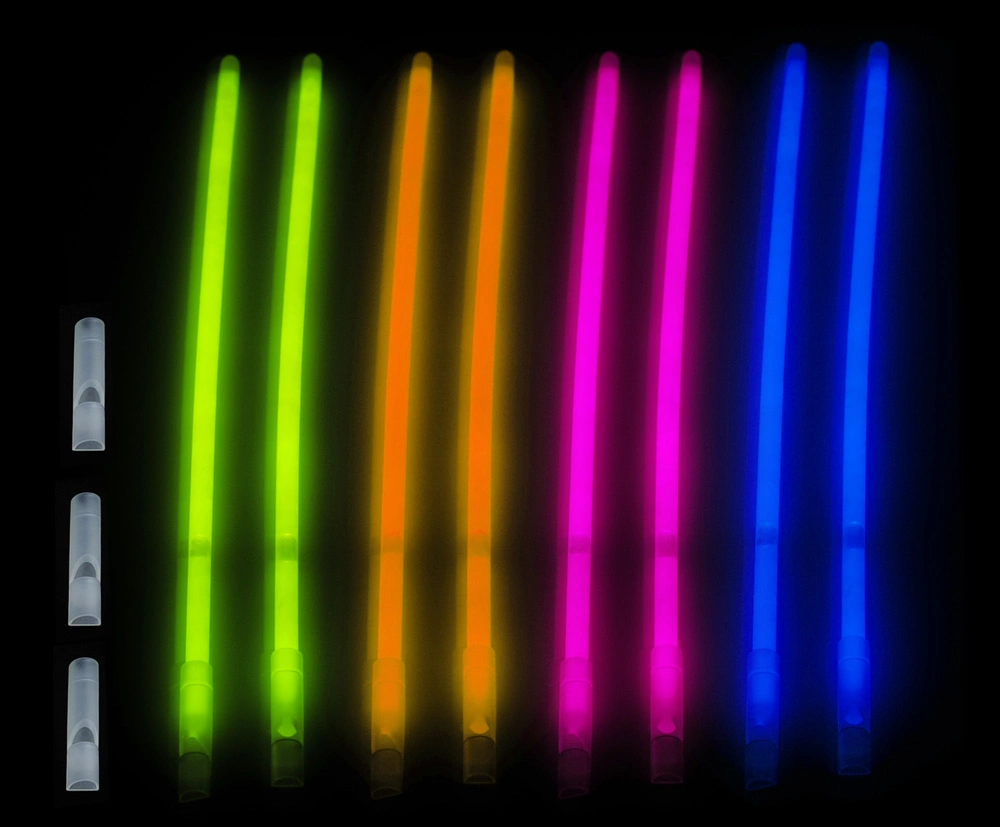 100 PCS Tube Glow Whistle