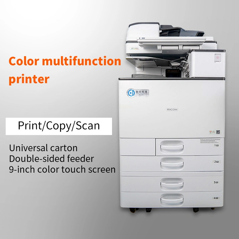 Ricoh Copier A3 Digitaldrucker Multifunktionales Farbkopierer Maschine Fotokopie Copiadoras für gebrauchte Ricoh Mpc3503sp Fotokopierer Maschine