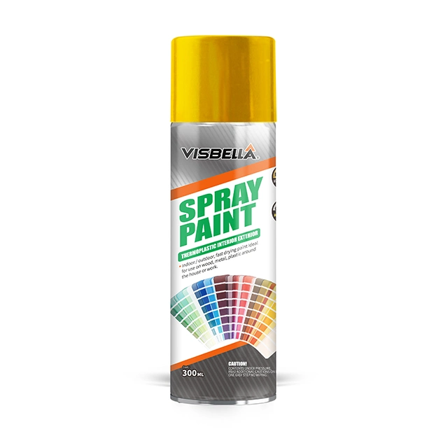 Résistant à la chaleur voiture 400ml coloré de peinture en aérosol