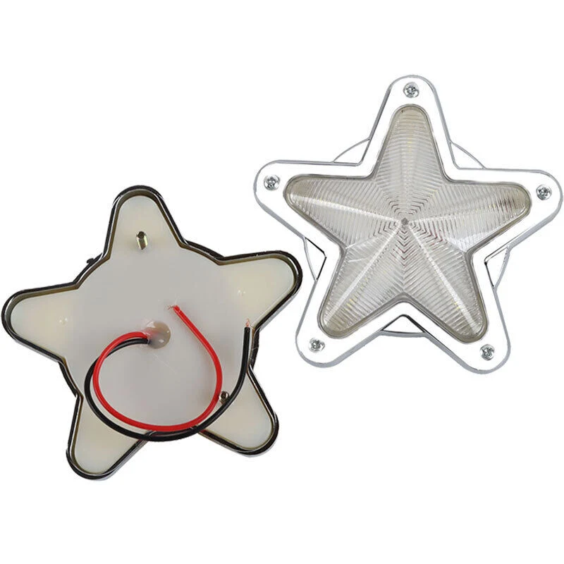 Car Accessories White Star LED Turn Lights