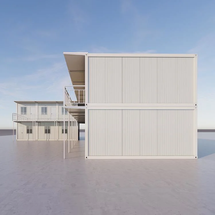 Wohnheime temporäre Büros vorgefertigte Container House OEM demontierbar Prefab