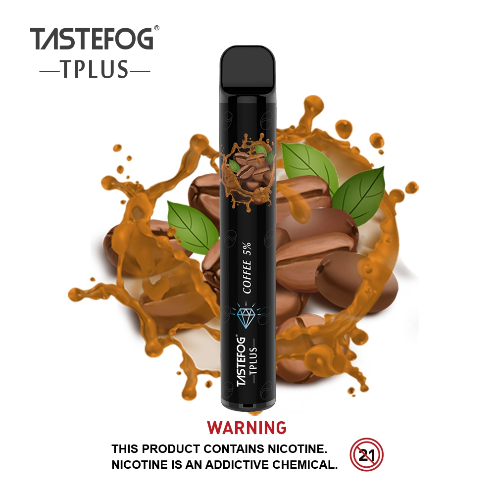 Tastefog Original Tplus 800 borlas para cigarros electrónicos Vape descartáveis com Tpd