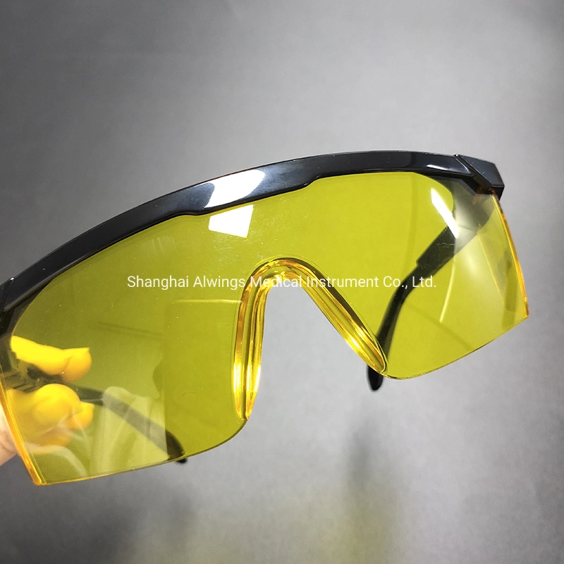 Dental Yellow UV Protective Safety Anti Fog Glasses