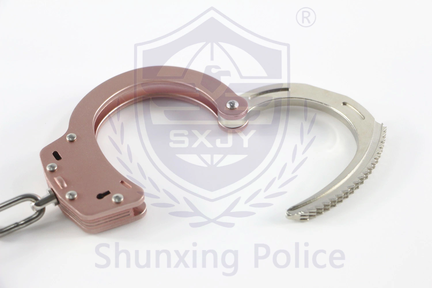 Premium Quality Riot Control Military Police Titanium Alloy Security Handcuffs