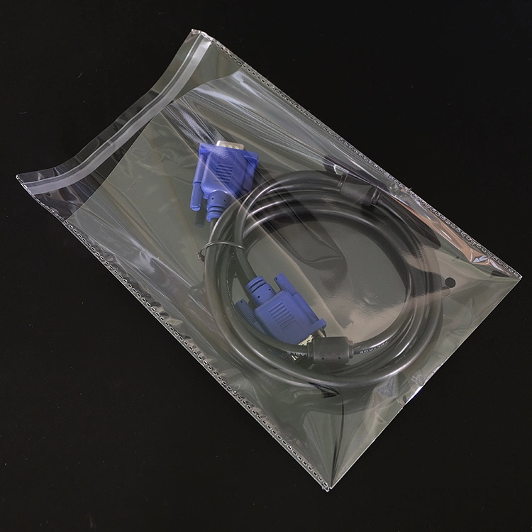 Poly Bag Plastic Packaging Bag Self-Adhesive Bag for Pack USB Cable Cellophane Plastic Bag